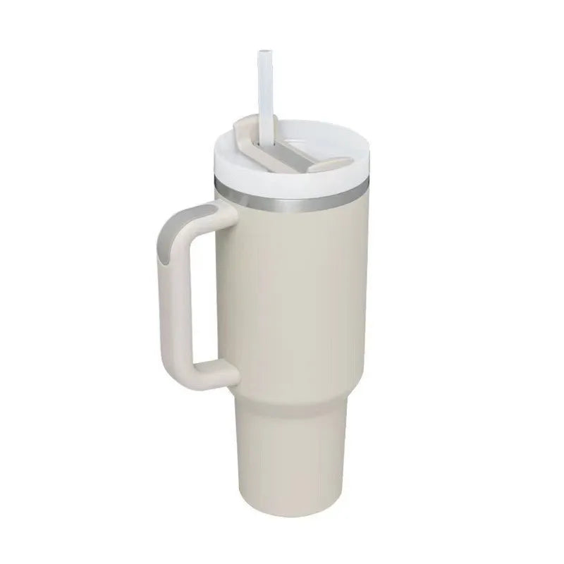Custom Adventure H2.0 40 Oz Coffee Thermal Cup Stainless Steel Black Insulated Travel Mug