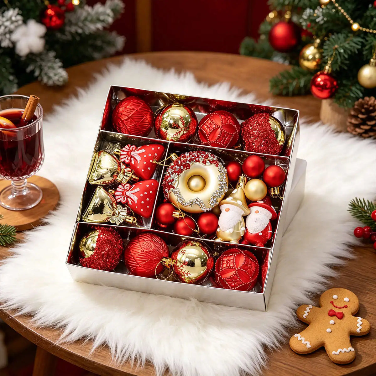 60pcs Christmas Ball Christmas Tree Decoration Ornaments for Home Decor Halloween New