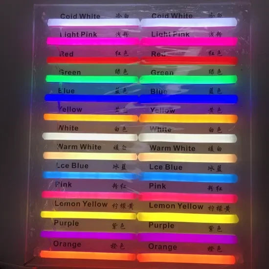 Let'S Party Customizable LED Neon Sign AC Powered Backlit Advertising Light