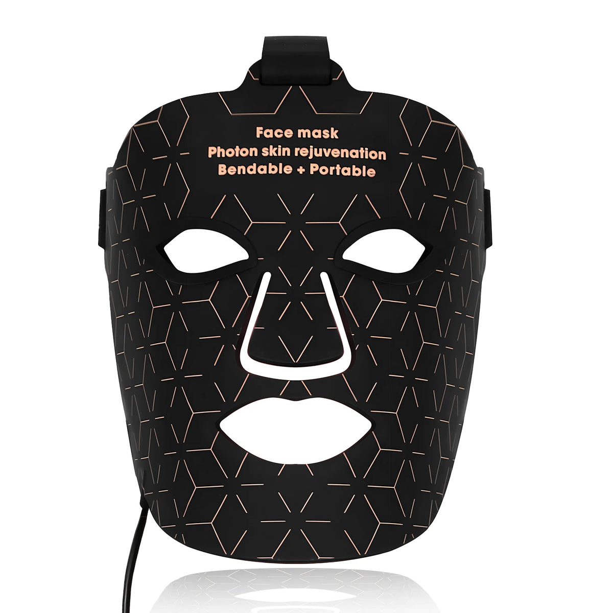 Soft Silicone LED Light Face Mask for Home Beauty Routines
