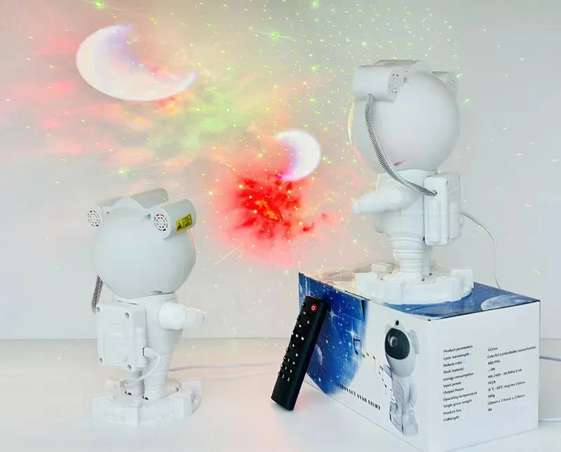 Galaxy Star Projector Light Starry Sky Night Light with Remote Control ABS Material