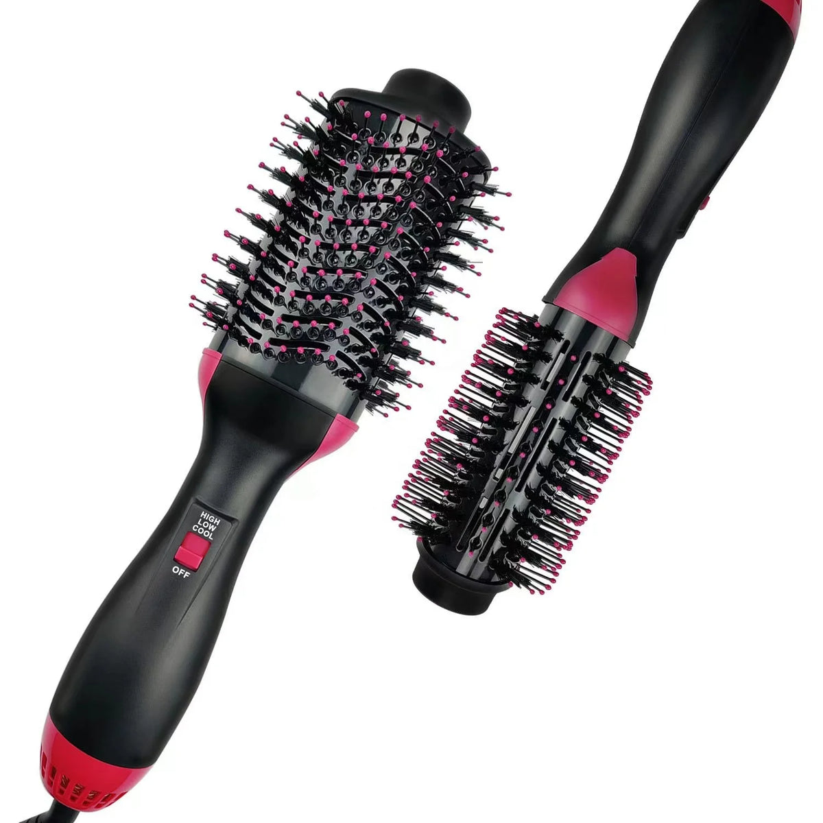Professional Salon One Step Hair Brush Dryer and Volumizer 3-in-1 Negative Ion Hot Air