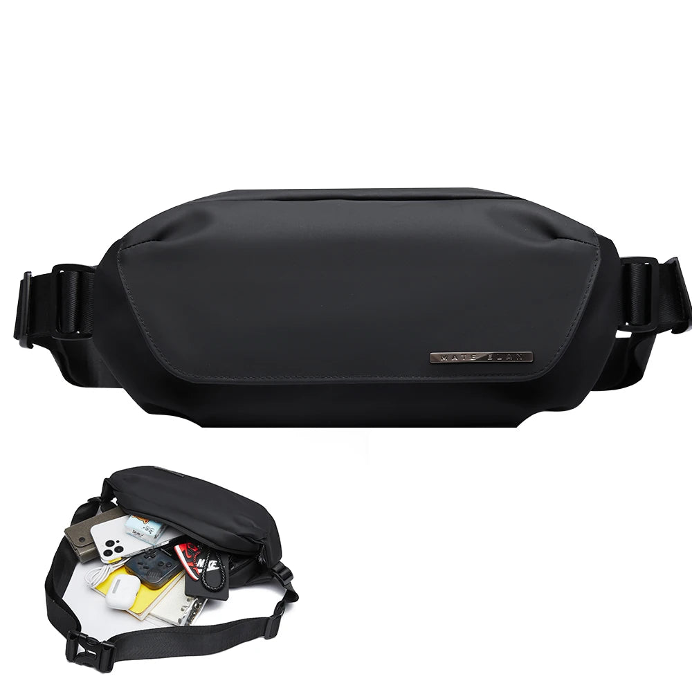Lightweight Fanny Pack Belt Bags Waterproof Compact Waist Bags for Men Chest Crossbody