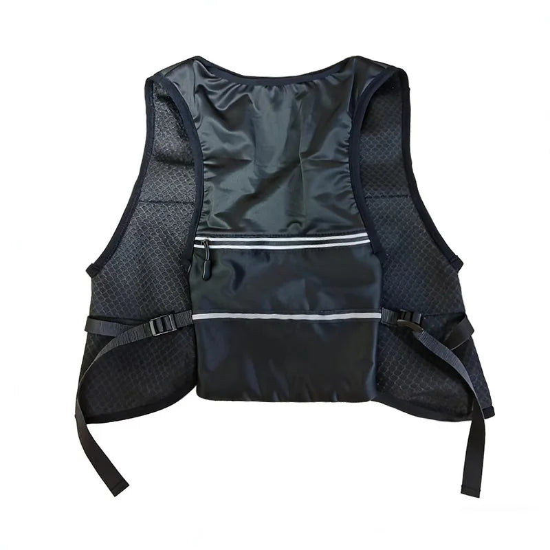 Hydration Vest Women Men 2 Flask 500ml Phone Pocket Running Backpack Hiking Long Distance