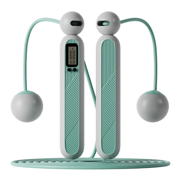 Dual-Purpose Smart Cordless Jump Rope for Adults ABS PVC PP Weighted with Digital Speed