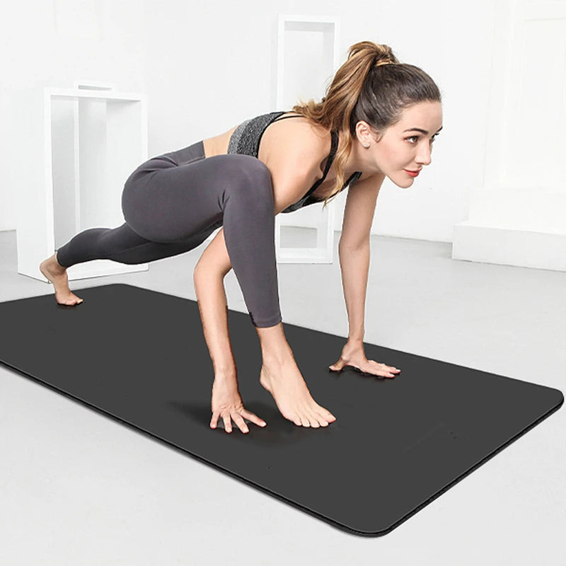 Custom Design TPE Yoga Mat 10mm Customizable Multiple Colors Fitness Exercise Pad