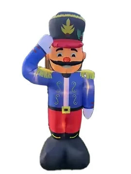 180cm Christmas Indoor Outdoor Nutcracker Inflatable Soldier Figurine & Toy Christmas