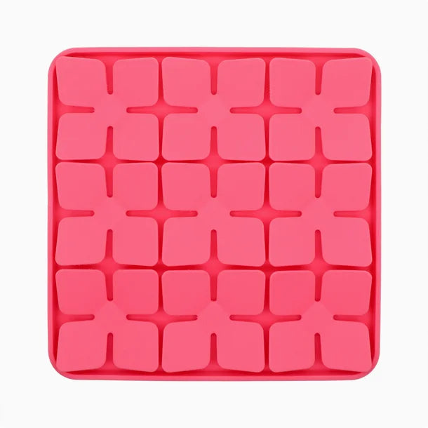 Pet Slow Feeder Silicone Lick Mat with Suction Cups Portable Interactive Sniffing Pad