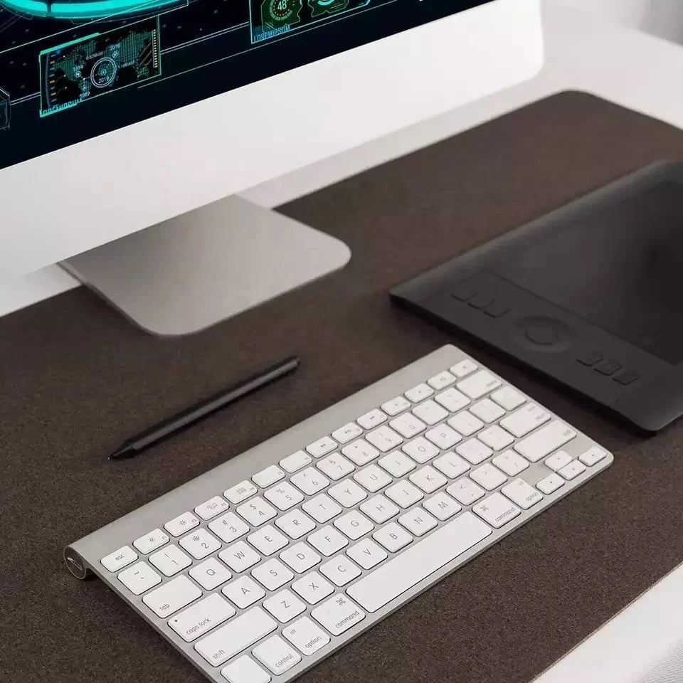 Premium Dual-Sided Cork Leather Desk Pad Non-Slip Large Office Desk Writing Pad Work