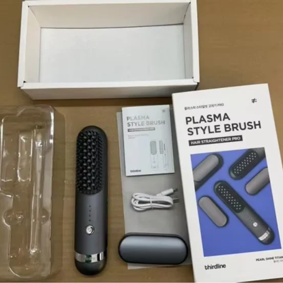 Electric Hair Straightening Brush Fast Heating Anti Scald Smooth Styling Tool