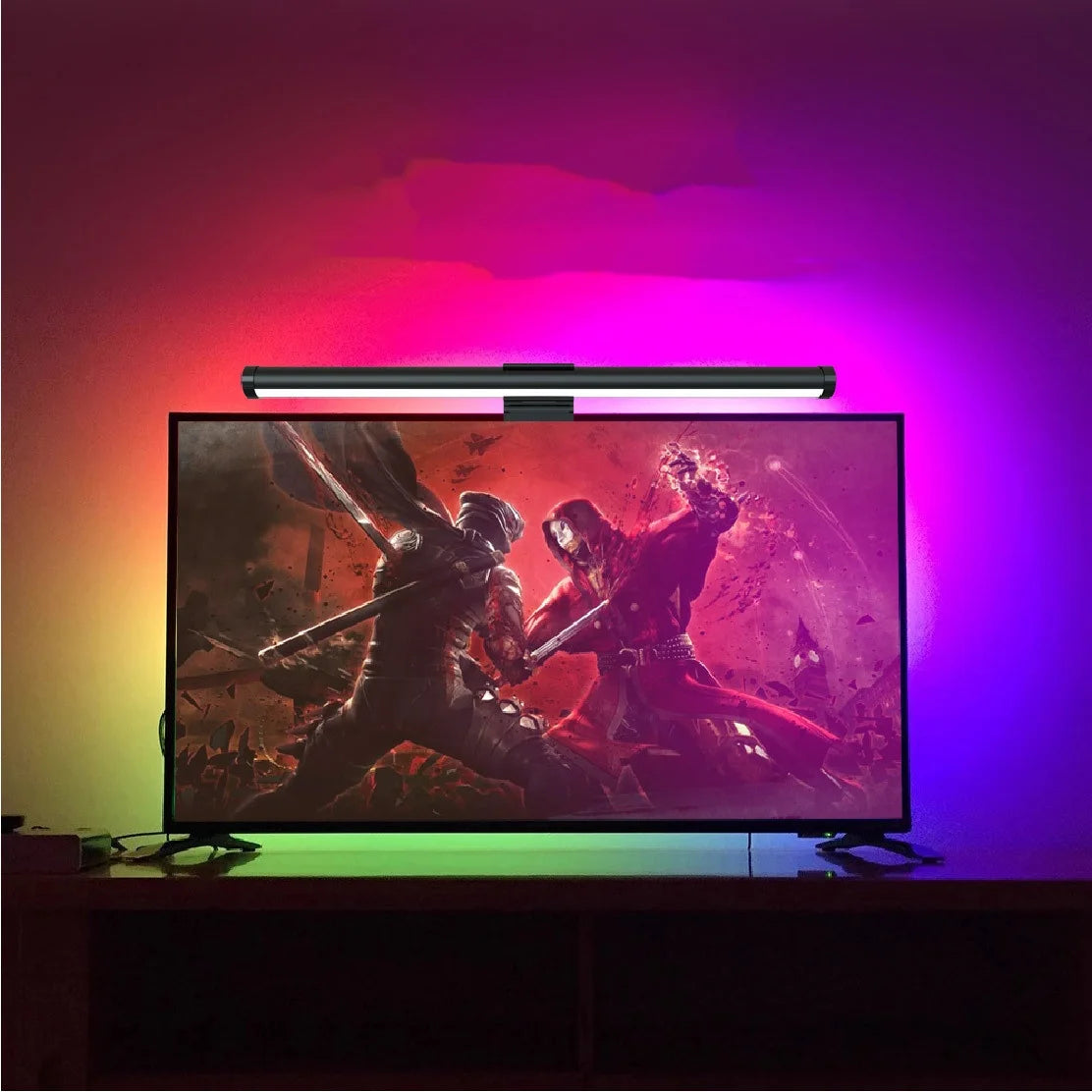 Smart RGB Remote Working Dimmable USB Power Touch Control Monitor Officeworks LED Bar