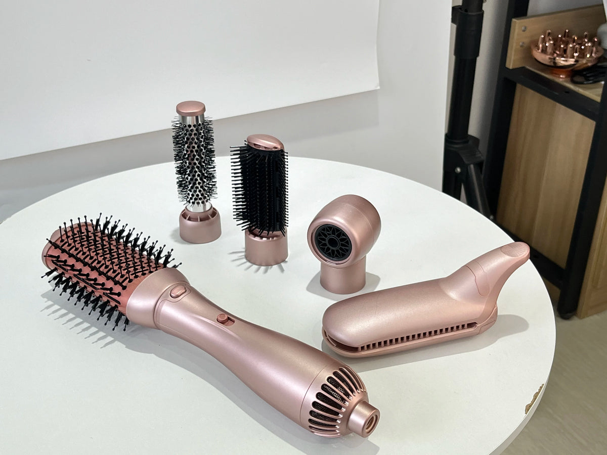 Multl Styler One Step Hair Dryer Volumizer Styler 1100W Hot Air Brush Wiht 5 5 in 1 Hair