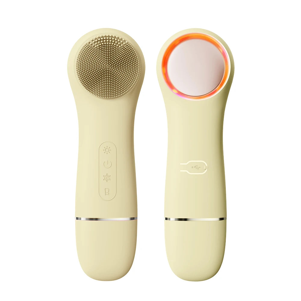 New Advanced Skincare Facial Cleansing Brush Multi-Head Silicone Face Wash Exfoliator