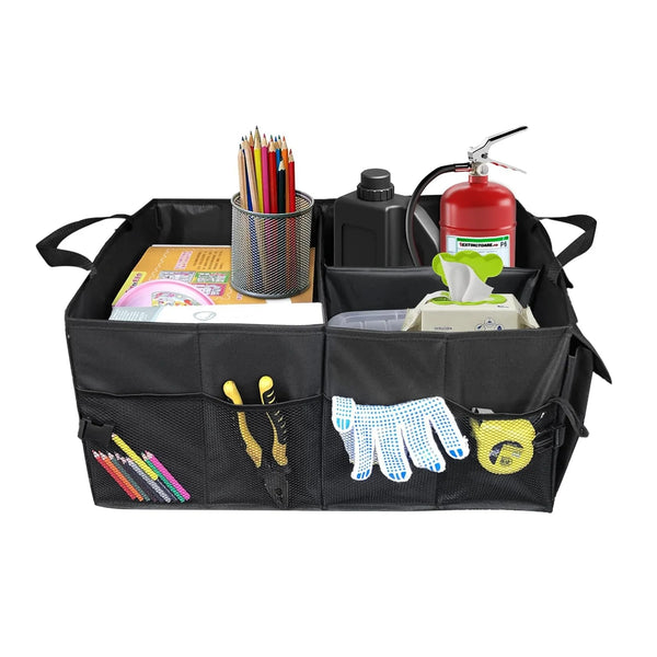 Foldable Eco-Friendly Lightweight Car Trunk Backseat Organizer Oxford Cloth Large