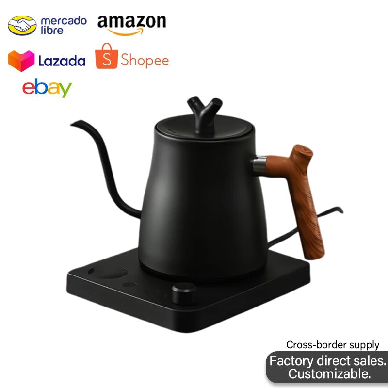 304 Stainless Steel Electric Gooseneck Kettle Water Kettles Coffee Kettle Coffee