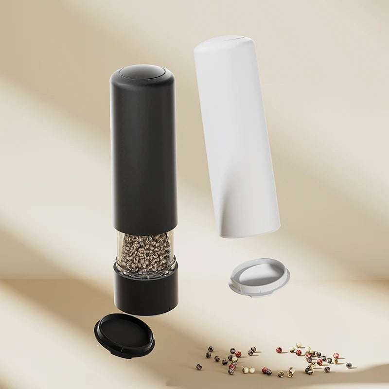 Hot-Saleelectric Pepper Mill Parts Adjustable Salt and Pepper Grinder Electric Automatic