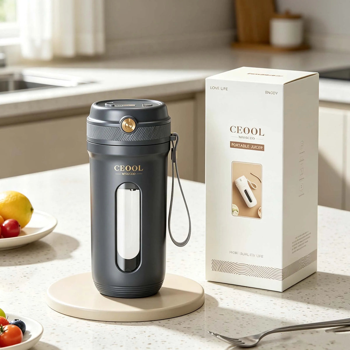 Mini Blender Portable Fruit Juicer Licuadora Portatil Usb Rechargeable Multifunctional