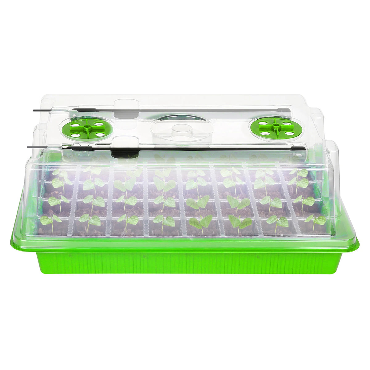 Complete All-in-One Seedling Propagation System with LED Grow Light and Starter Tray Box