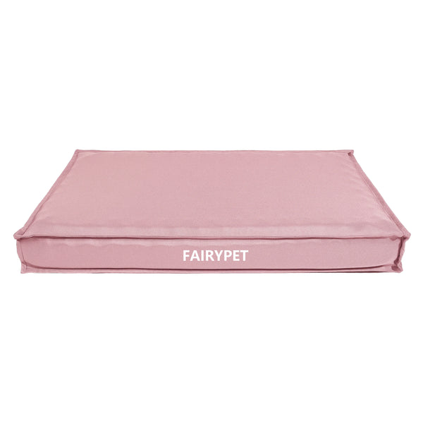 Rectangular Foam Dog Bed with Removable Washable Oxford Cover, S to 5XL