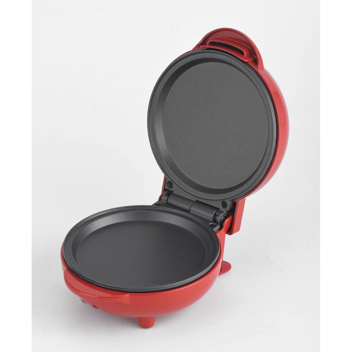 SLS1037 550W Mini Round Waffle Maker with 12.5cm Nonstick Plate and Overheat Protection