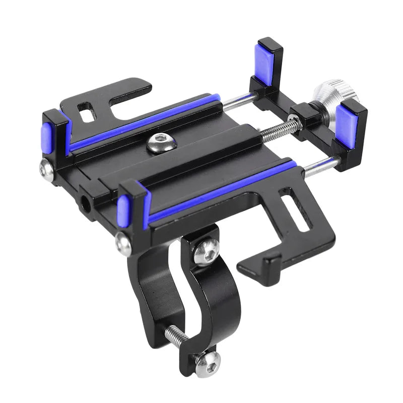 Motorcycle Phone Holder Bicycle Electric Smartphone CNC Aluminum Alloy Bracket Five Claws