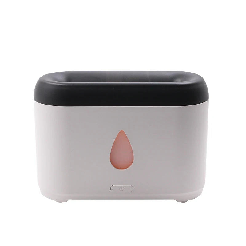 200ML USB Aroma Diffuser Flame Scent Diffuser Machine Ultrasonic Mini Portable Air