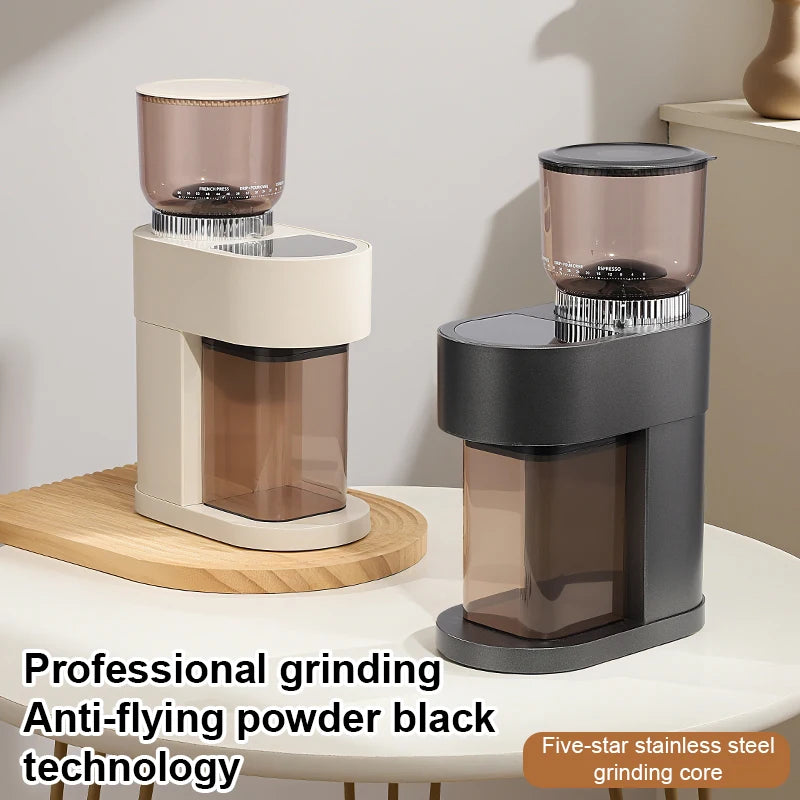 Rechargeable Conical Burr 60 Setting Compact & Quiet Rechargeable Electric Espresso
