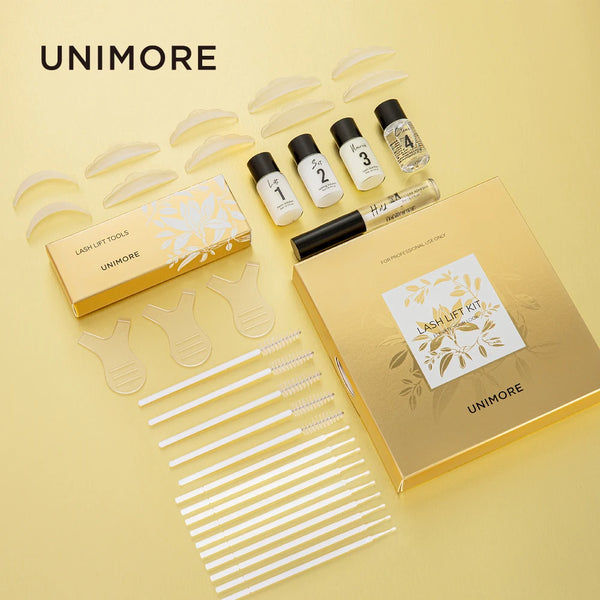 Unimore Korean Most Popular Lash Lifting Lash Lift and Tint for Eyelashes Curler