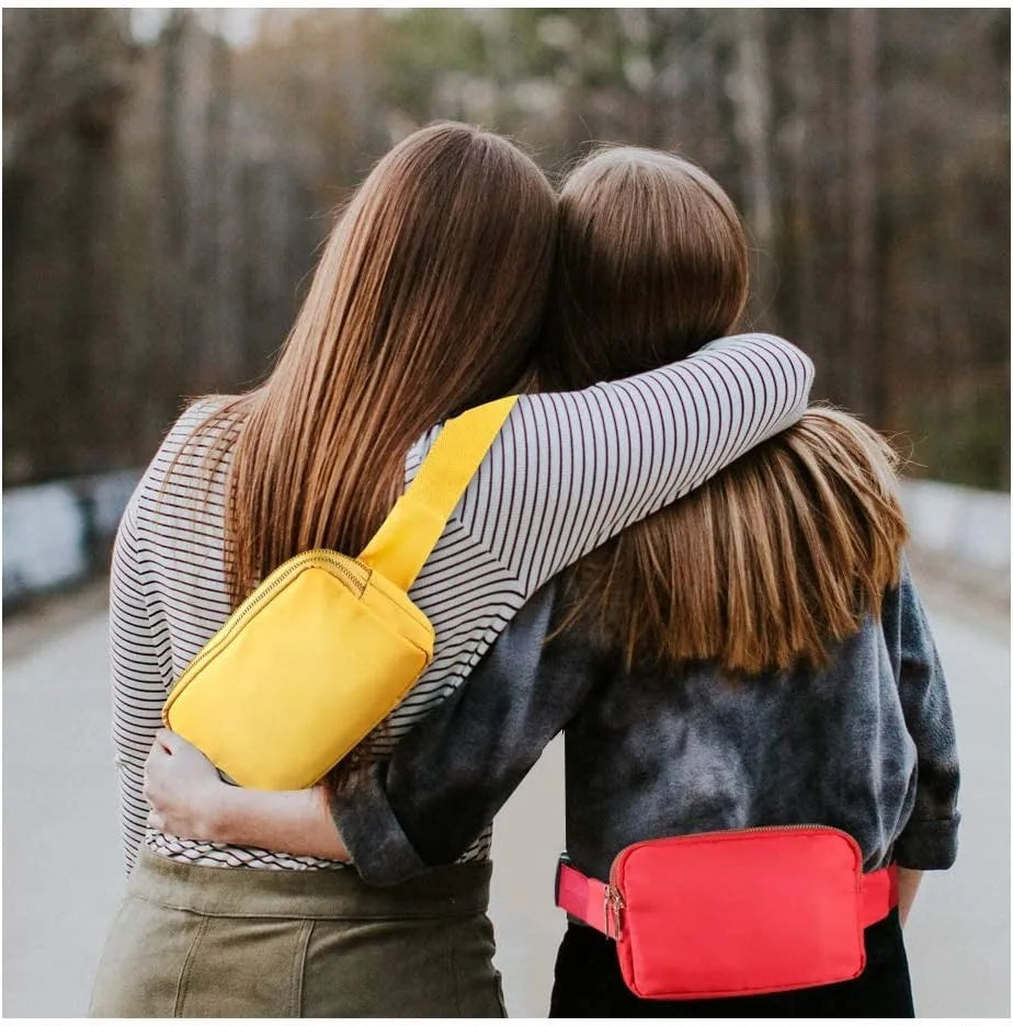 Outdoor Running Waist Belt Bags Shoulder Chest Crossbody Fanny Pack for Women Shopping