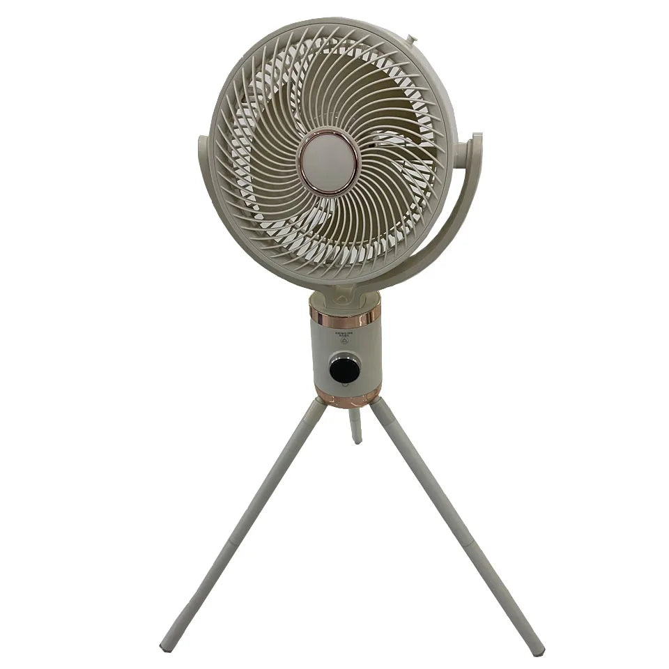 Portable USB Fans for Camping 12V DC Electric Rechargeable Flexible Outdoor Tripod Fan