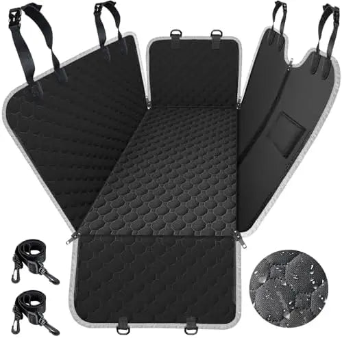 Dog Car Seat Cover Waterproof Pet Cat Travel Mat Mesh Carrier Car Hammock Anti-Sliper