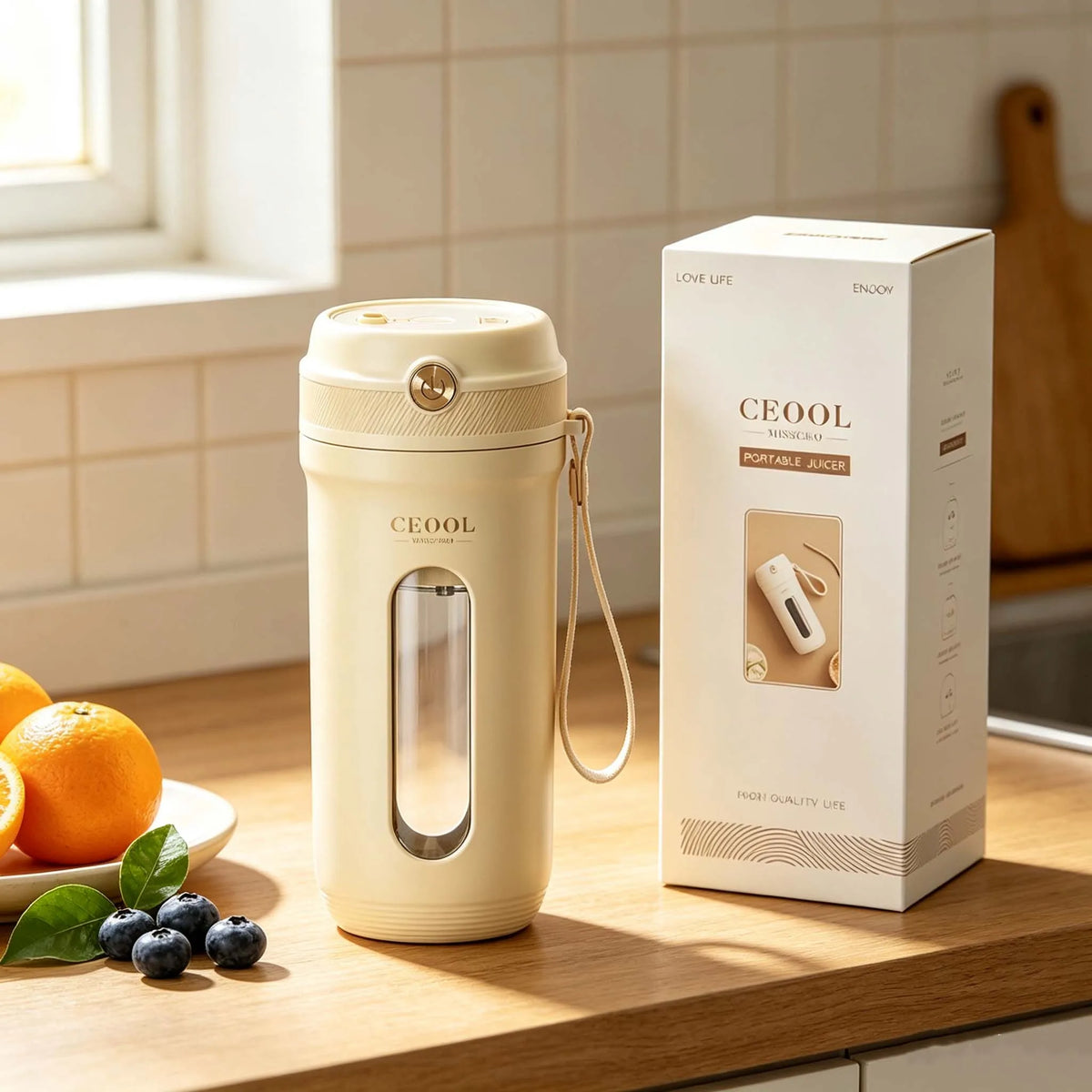 Mini Blender Portable Fruit Juicer Licuadora Portatil Usb Rechargeable Multifunctional