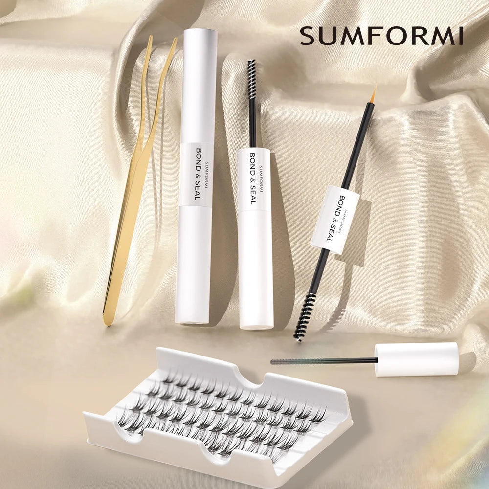 Sumformi Adhesive Lash Glue Eyelashes Diy Glue Cluster Lash Bond and Seal Waterproof