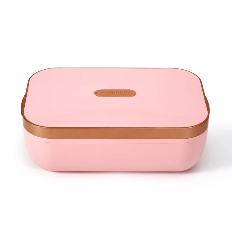 Self Heating Electric Lunch Box Food Warmer Rechargeable Battery Usb Cordless for Adults