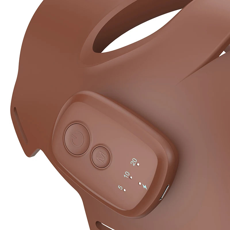3D Ergonomic LED Face Mask with 336 LED Beads for Home Beauty Routines
