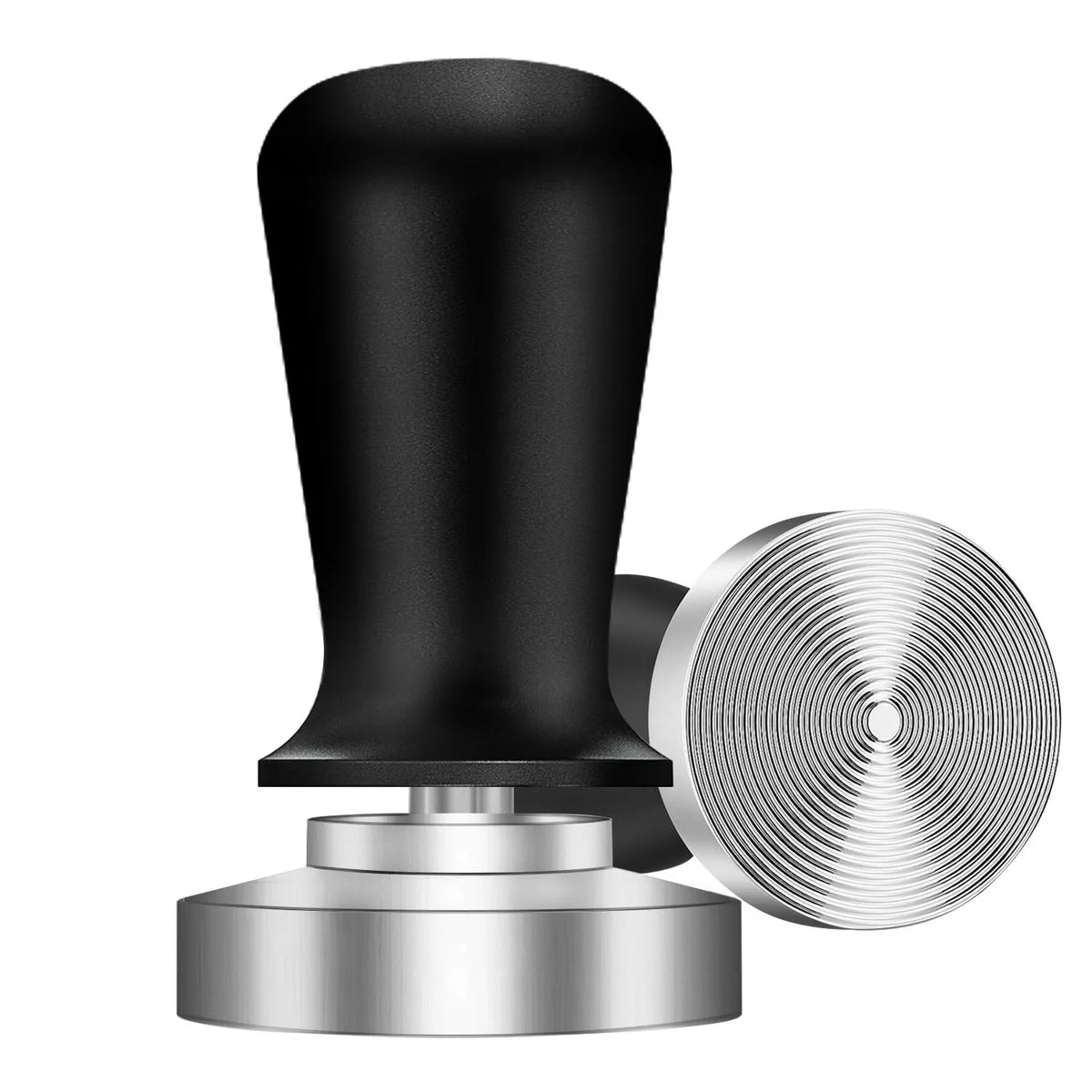 Comfortable Grip Espresso Coffee Tamper Distributor Tool 51mm 53mm 58mm Stainless Steel