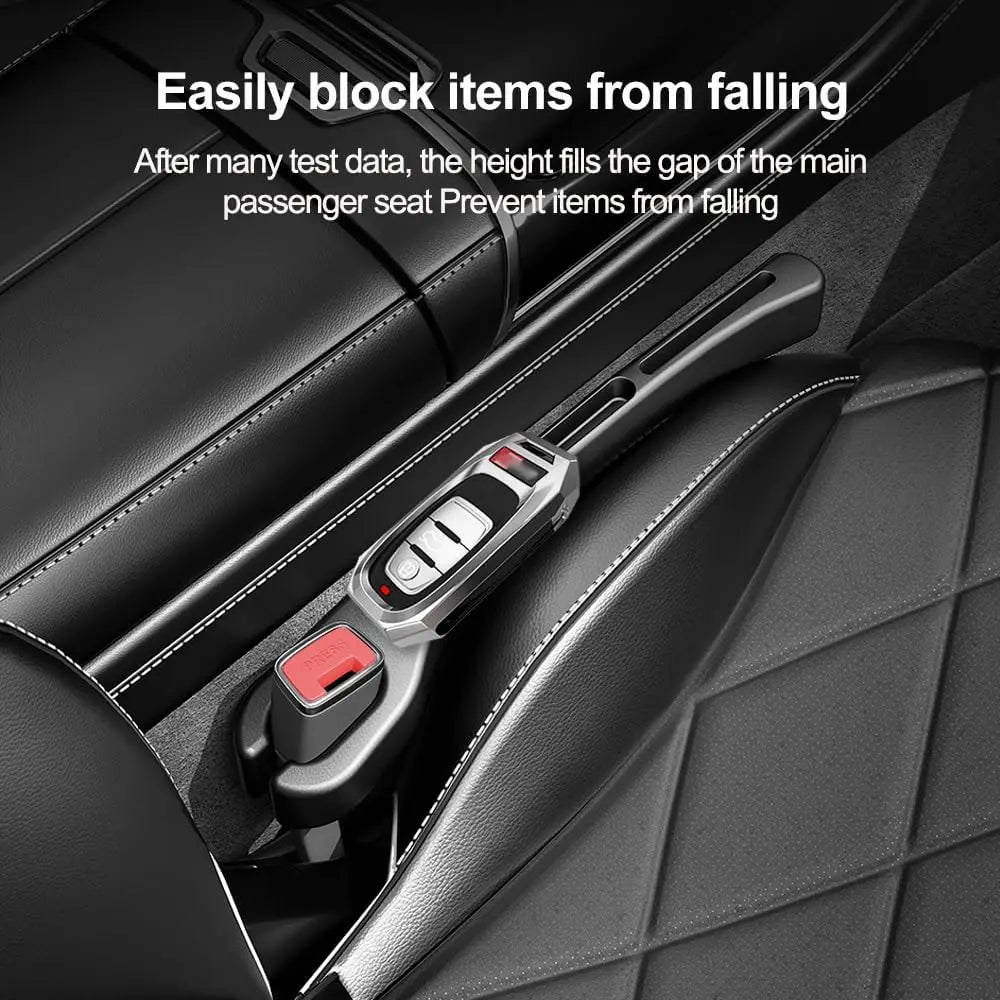 2PCS Car Seat Gap Organizer for Prevent Falling Essential Car Accessories Car Side Seat