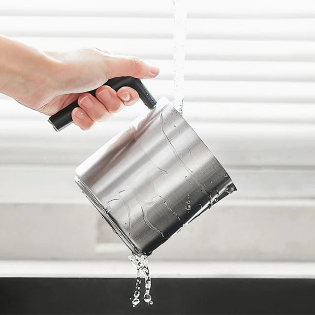 Household Easy Operation Portable Stainless Steel Automatic Electric Milk Frother
