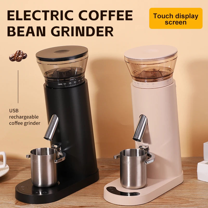 Rechargeable Conical Burr 60 Setting Compact & Quiet Rechargeable Electric Espresso