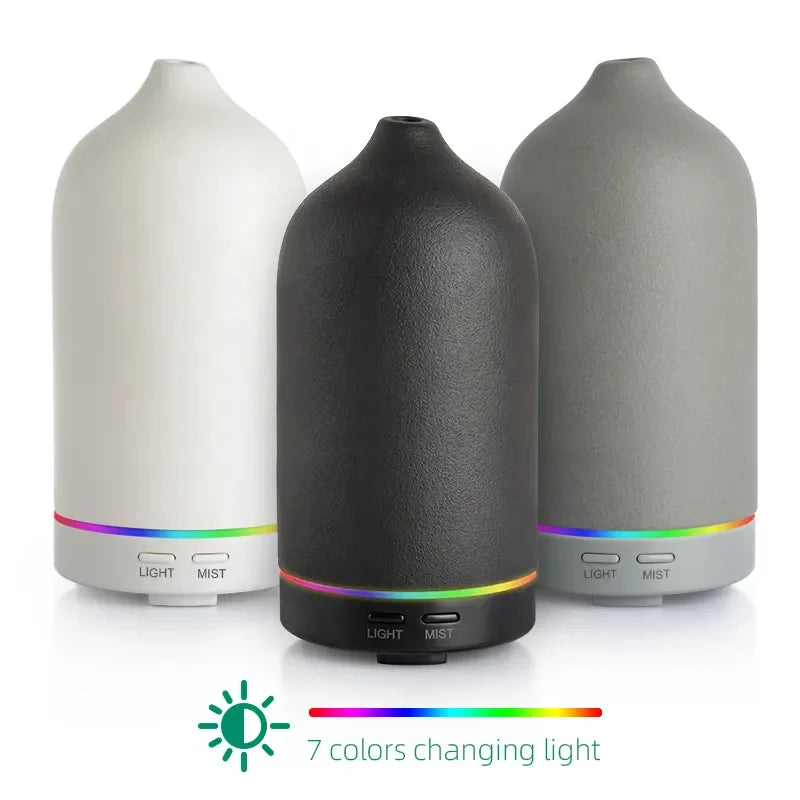100ml Ceramic Essential Oil Diffuser Ceramic Aromatherapy Diffuser