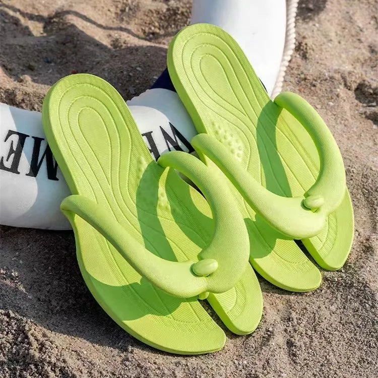 Custom Indoor Summer Slipper Flip-Flops Fashion Solid Cloud Beach and Swimming Pool