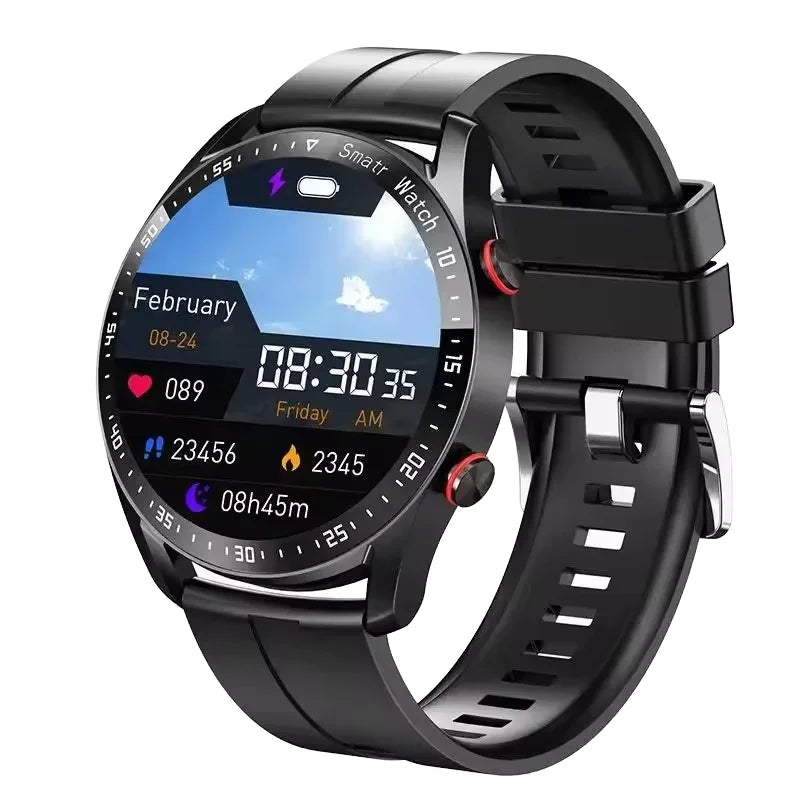 Steel Strap Smart Watch HW20 Men ECG+PPG Waterproof BT Call Heart Rate Monitoring Message