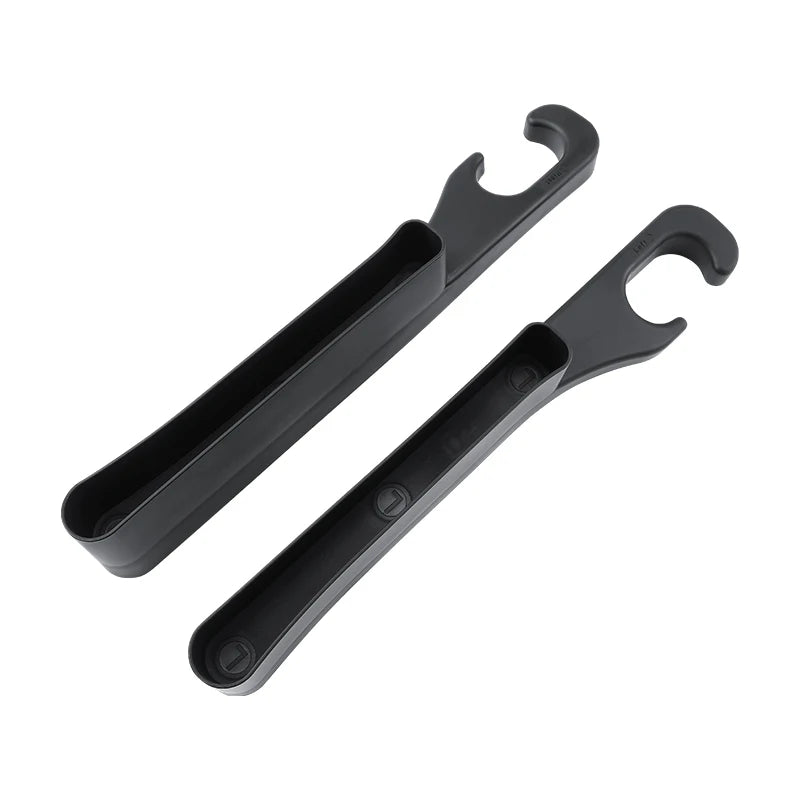 Set of 2 Soft Foam Multifunctional Car Seat Side Gap Filler with Organizer Universal Fit