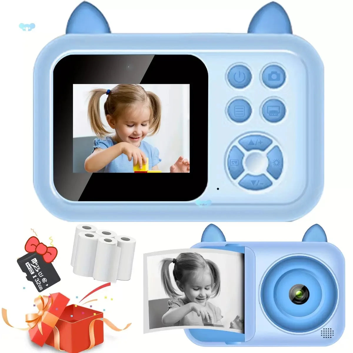 Children Digital Camera Children'S Educational Toys Gifts Video Camera Camcorder Mini
