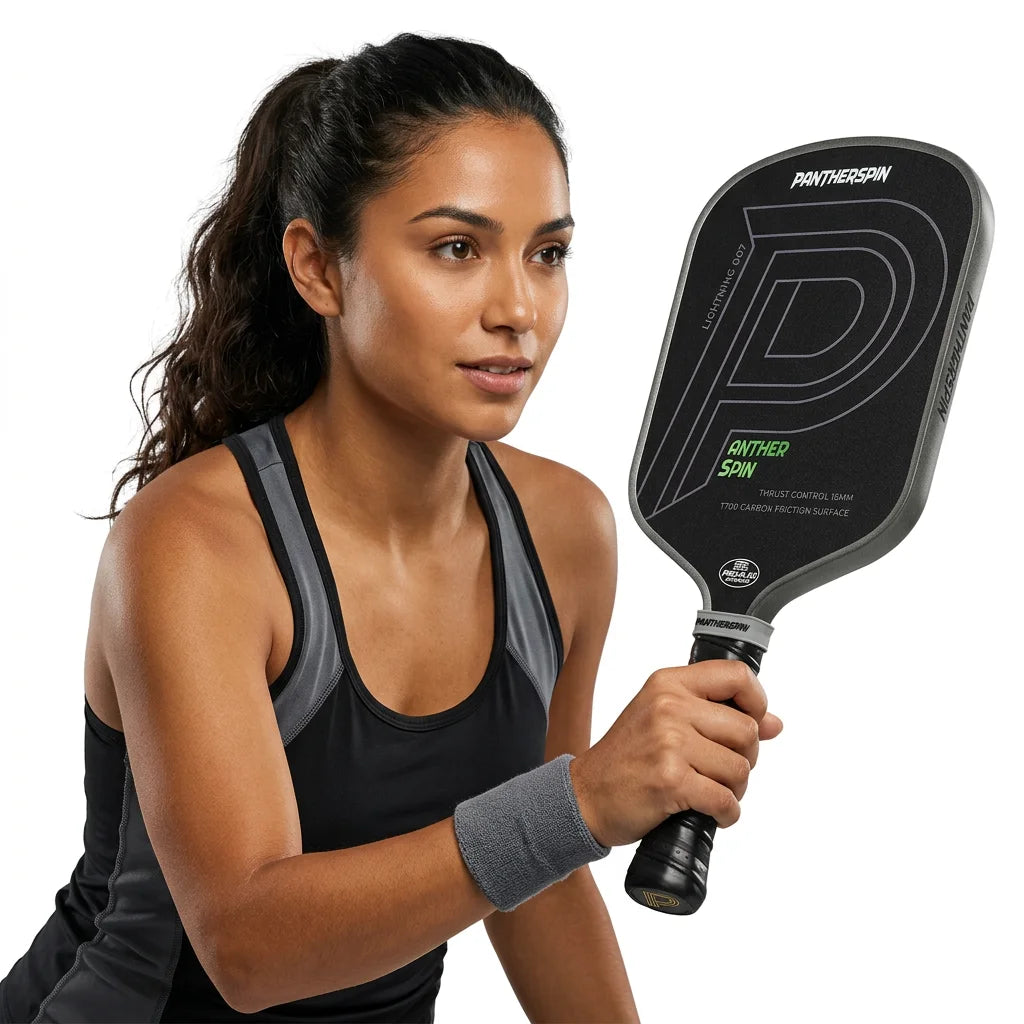Carbon Friction Surface Pickleball Paddle Set 16MM GEN5 with Enhanced Spin Control