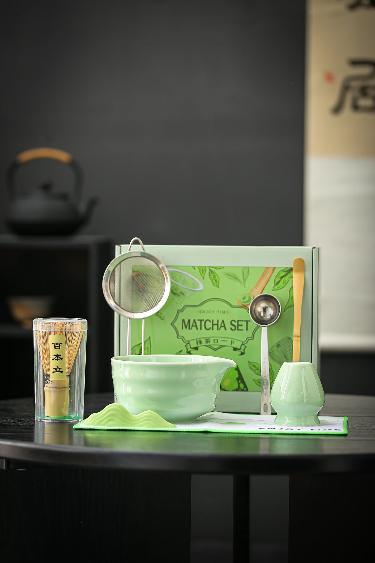4 to 7 PCS Matcha Bowl Ceremony Accessory Japanese Tea Matcha Organic Bamboo Whisk Chasen