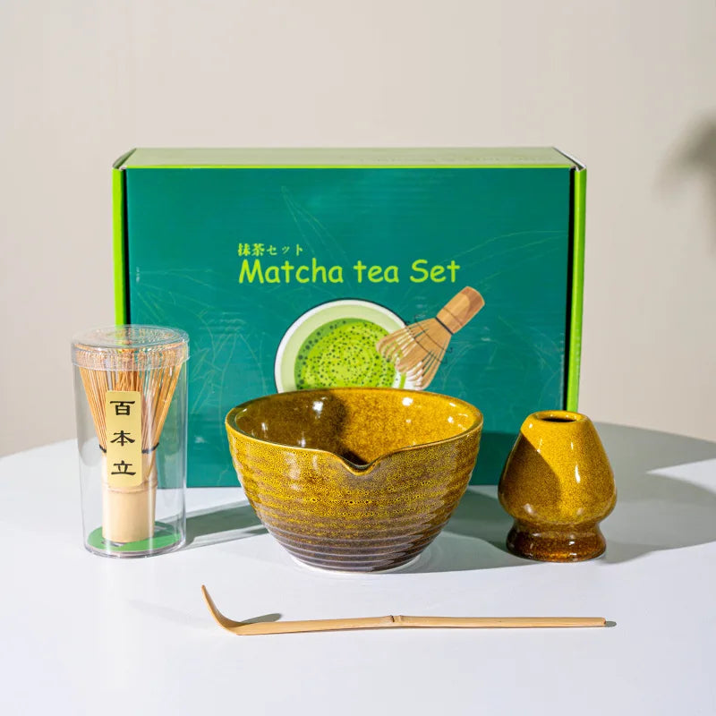Matcha Set Whisk -100 Pieces of Vertical Tea Whisk - Vertical Combination Tea Preparation