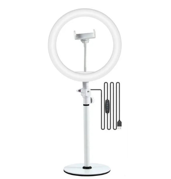 10 Inch Beauty Make Up Photography Mobile Selfie Led Ring Light With Tripod Stand 10 Inch