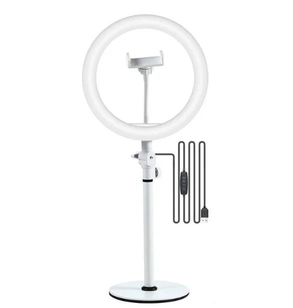 10 Inch Beauty Make Up Photography Mobile Selfie Led Ring Light With Tripod Stand 10 Inch