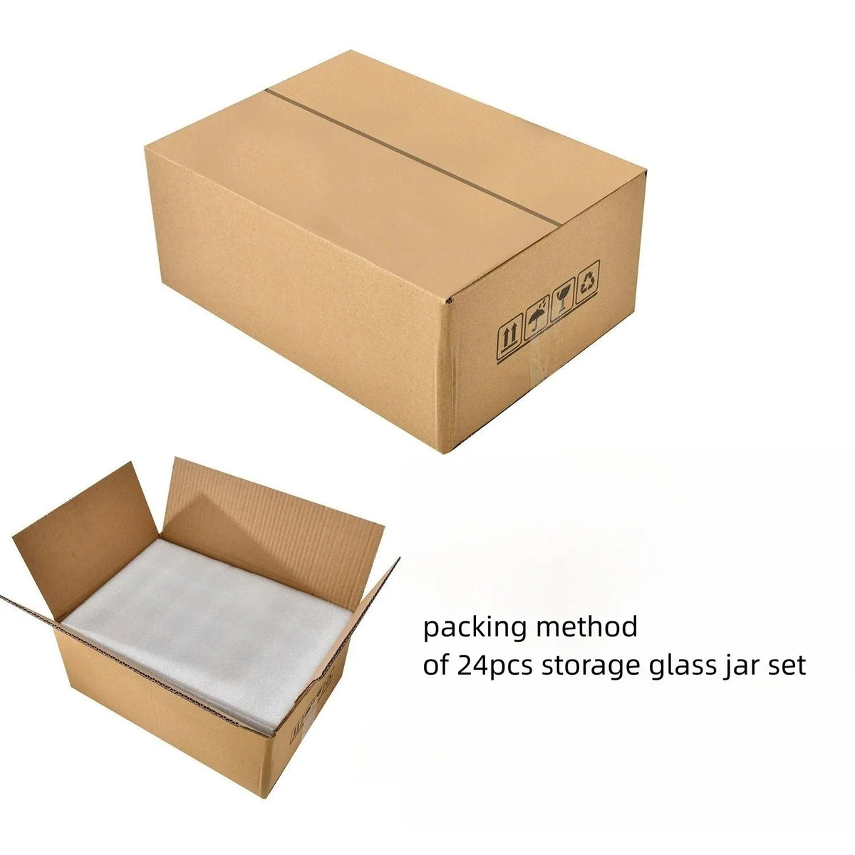 24 Pcs 4oz Drawer Glass Bamboo Lids Spice Jars with Labels Kitchen Organizer Seasoning